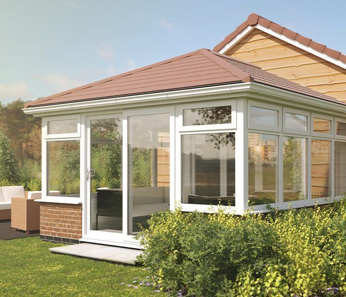 tiled conservatory roof